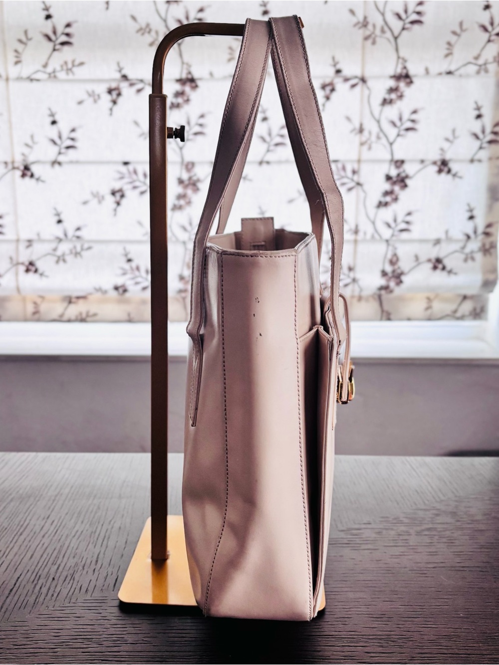 🤍 Paloma Picasso Cream Leather Mini Tote 🤍 - Picture 3 of 16